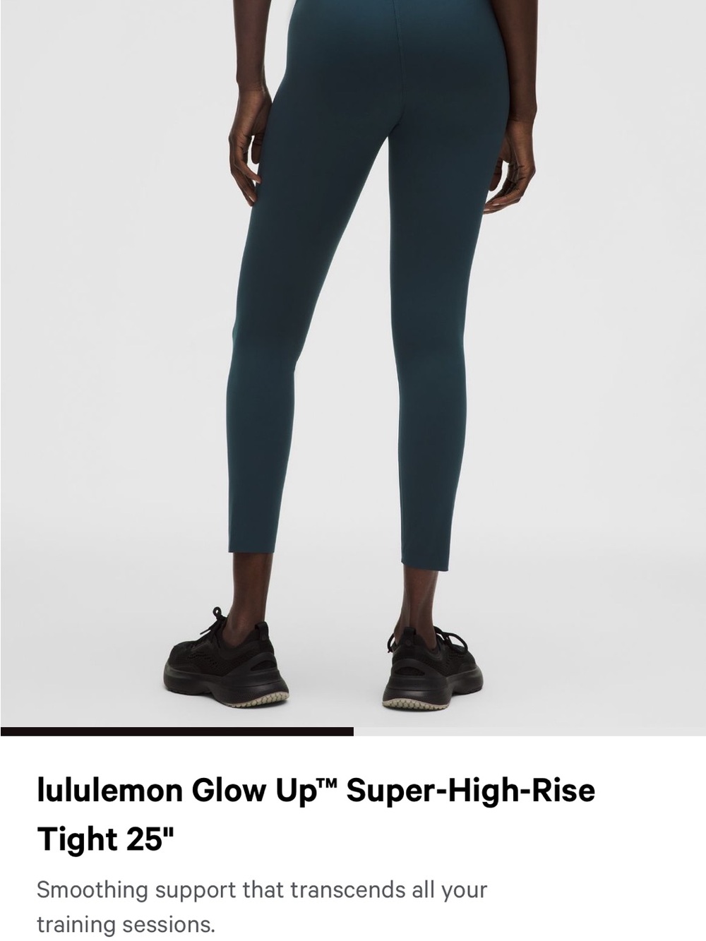 lululemon athletica Teal High-Rise Leggings